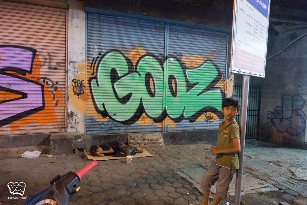 GOOZ in Jakarta graffiti streets