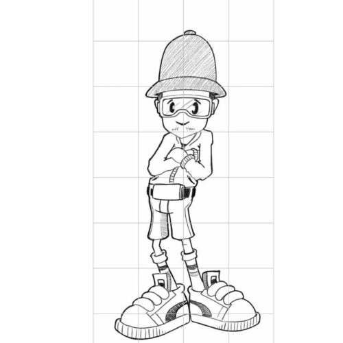Graffiti Characters For Beginners: An Easy Introduction to Drawing Graffiti Figures - Image 5