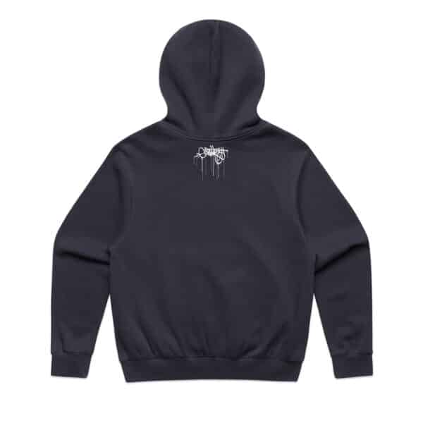 OG Giant Handstyle Hooded Fleece – Ink Blue - Image 3
