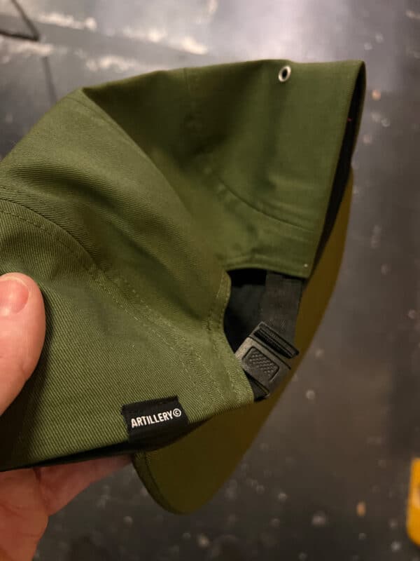 Contents Under Pressure 5 Panel Cap – Army - Image 2