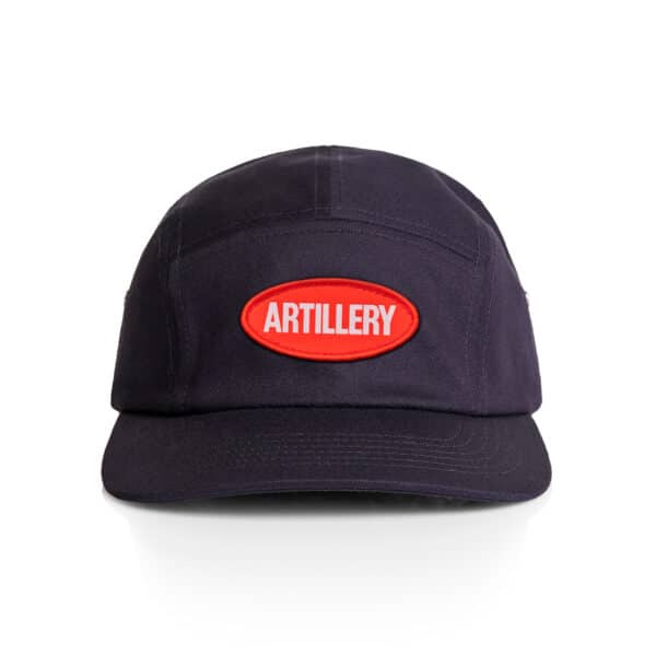 Contents Under Pressure 5 Panel Cap – Navy