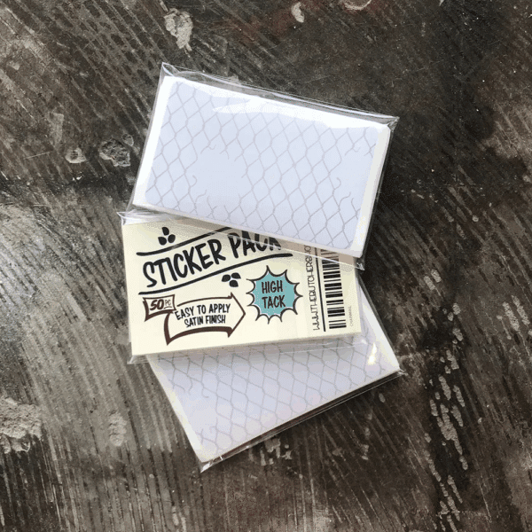High Tack Sticker Pack 50pc – Chainmail - Image 2